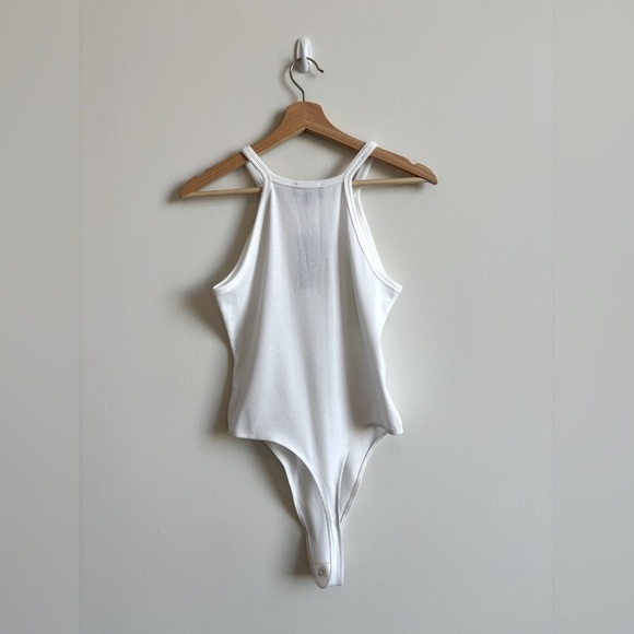 DANIELLE BERNSTEIN Rib-Knit Bodysuit - Picture 2 of 3